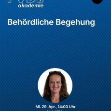 Behördliche Begehung (Webinar | Online) Behördliche Begehung (Webinar | Online)