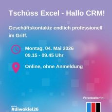 gid bei der digitalen Woche Kiel #diwokiel 2026 (Webinar | Online)