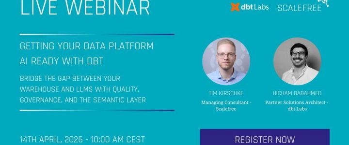 Getting Your Data Platform AI Ready with dbt (Webinar | Online)