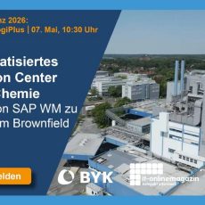 ITOK 2026: Vollautomatisiertes Gefahrstofflager bei BYK-Chemie: von SAP WM zu EWM im Brownfield (Konferenz | Online) ITOK 2026: Vollautomatisiertes Gefahrstofflager bei BYK-Chemie: von SAP WM zu EWM im Brownfield (Konferenz | Online)