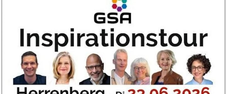GSA-Inspirationstour – 6 Redner:innen je 10 Min. –  Herrenberg (Vortrag | Herrenberg)