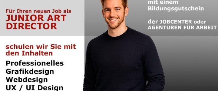 Kreative Weiterbildung mit Zukunft – Junior Art Director im Onlinekurs (Schulung | Online)