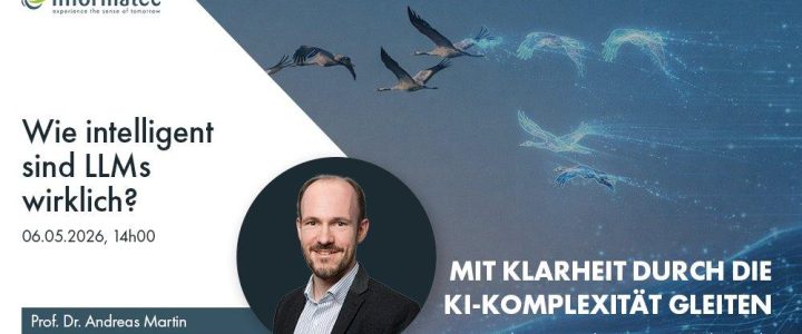 Live Webinar: Wie intelligent sind LLMs wirklich? (Webinar | Online)