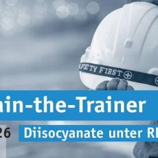 Trainerqualifizierung („Train-the-Trainer“) für Diisocyanate unter REACH (Webinar | Online) Trainerqualifizierung („Train-the-Trainer“) für Diisocyanate unter REACH (Webinar | Online)