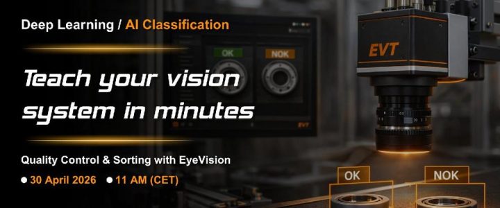 Teach your vision system in minutes: AI Classification made simple (Webinar | Online)