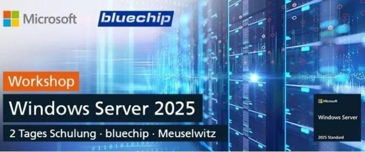 Windows Server 2025 Zwei Tages-Schulung (Schulung | Meuselwitz)