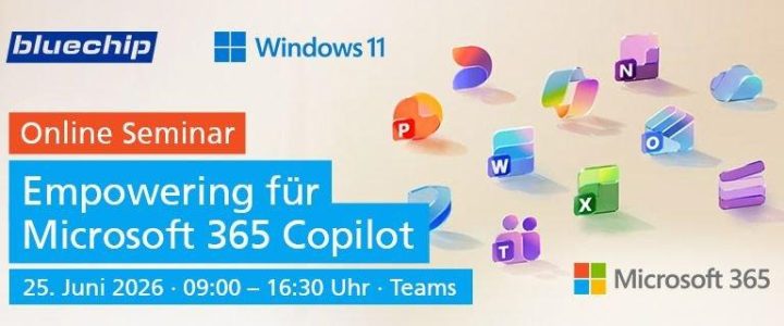 Empowering für Microsoft 365 Copilot (Seminar | Online)