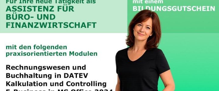 Ihre Weiterbildung für Büro- und Finanzwirtschaft in Berlin (Schulung | Berlin)
