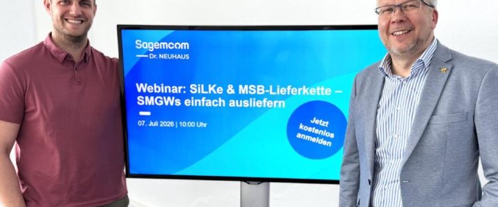 [SDN-Webinar] SiLKe & MSB-Lieferkette – SMGWs einfach ausliefern (Webinar | Online)