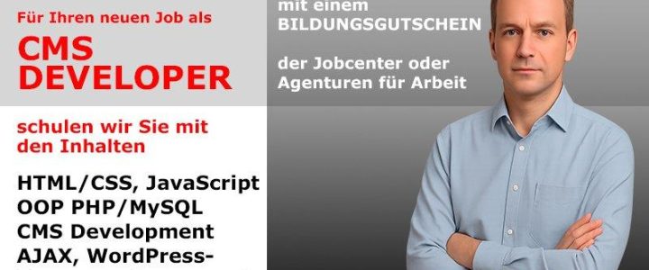 Ihre Weiterbildung für CMS Development und Webprogrammierung (Schulung | Berlin)
