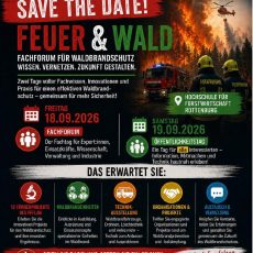 Save the Date: Fachformum „Feuer & Wald“ vom 18.- 19.09.26 (Workshop | Rottenburg am Neckar)