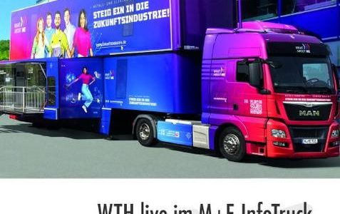 M + E-Infotruck beim FCE Aue – Technik zum Erleben (Workshop | Aue-Bad Schlema)