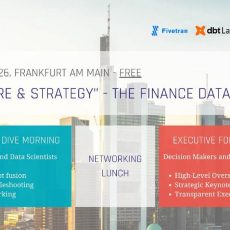 “Structure & Strategy” – The Finance Data Summit (Workshop | Frankfurt am Main)