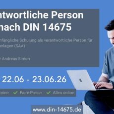 Verantwortliche Person SAA nach DIN 14675 (Schulung | Online) Verantwortliche Person SAA nach DIN 14675 (Schulung | Online)