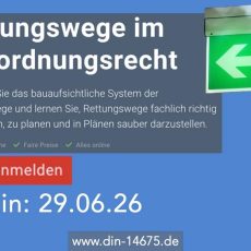 Rettungswege im Bauordnungsrecht (Schulung | Online) Rettungswege im Bauordnungsrecht (Schulung | Online)