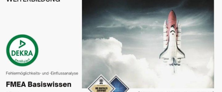 FMEA Grundlagen | FMEA Basiswissen Schulung | Seminar (2 Tage) (Seminar | Wien) FMEA Grundlagen | FMEA Basiswissen Schulung | Seminar (2 Tage) (Seminar | Wien)