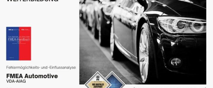 FMEA Automotive nach VDA | AIAG | FMEA Basiswissen Automotive | Seminar | Schulung | Training (Seminar | Stuttgart) FMEA Automotive nach VDA | AIAG | FMEA Basiswissen Automotive | Seminar | Schulung | Training (Seminar | Stuttgart)