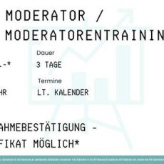 KVP Moderator | KVP Moderatorenschulung | KVP Moderatorenausbildung (Schulung | Frankfurt am Main)