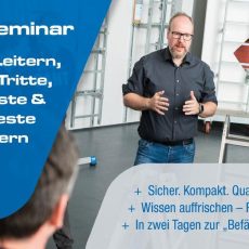KombiSeminar: Mobile Leitern, Tritte, Fahrgerüste & Ortsfeste Steigleitern (10584) (Seminar | Nürnberg)