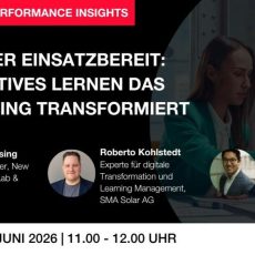 Vom Onboarding-Marathon zum Performance-Sprint – Adaptiv, skalierbar, datenbasiert (Seminar | Online)