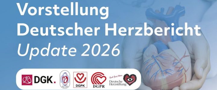 Save the Date: Vorstellung des Deutschen Herzberichts – Update 2026 (Hybrid-Pressekonferenz) (Pressetermin | Online)