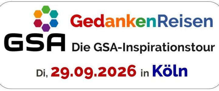 GSA-Inspirationstour – 6 Redner:innen je 10 Min. in Köln-HÜRTH (Networking | Hürth) GSA-Inspirationstour – 6 Redner:innen je 10 Min. in Köln-HÜRTH (Networking | Hürth)