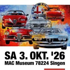 PopArt-Ausstellung von Bernd Luz zur länderübergreifenden Alfaclub-Präsentation im MAC-Museum (Ausstellung | Singen (Hohentwiel))