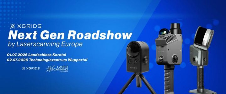 XGRIDS Next Gen Roadshow by Laserscanning Europe (Vortrag | Wuppertal) XGRIDS Next Gen Roadshow by Laserscanning Europe (Vortrag | Wuppertal)