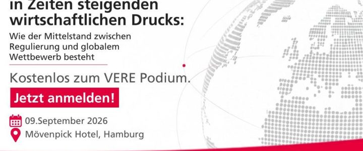 9. Podiumsveranstaltung des VERE e.V. (Konferenz | Hamburg) 9. Podiumsveranstaltung des VERE e.V. (Konferenz | Hamburg)