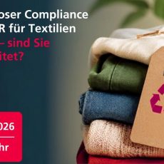 EPR für Textilien in Deutschland: Vom Eckpunktepapier zur Umsetzung – eine erste Einordnung (Webinar | Online) EPR für Textilien in Deutschland: Vom Eckpunktepapier zur Umsetzung – eine erste Einordnung (Webinar | Online)