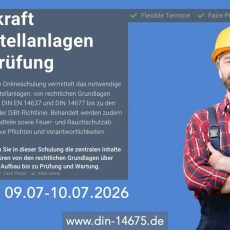 Fachkraft Feststellanlagen mit Prüfung (Schulung | Online)