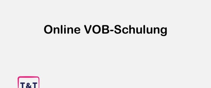 dreistündige Online-VOB/A-Schulung (Vortrag | Online) dreistündige Online-VOB/A-Schulung (Vortrag | Online)