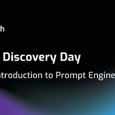 AWS Discovery Day – Introduction to Prompt Engineering (Webinar | Online) AWS Discovery Day – Introduction to Prompt Engineering (Webinar | Online)
