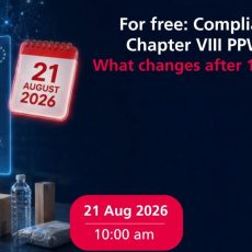 COMPLIANCE TALK – Chapter VIII PPWR & EPR – What changes after 12.08.2026 (Webinar | Online) COMPLIANCE TALK – Chapter VIII PPWR & EPR – What changes after 12.08.2026 (Webinar | Online)