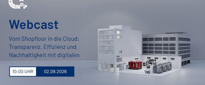 Vom Shopfloor in die Cloud: Transparenz, Effizienz und Nachhaltigkeit mit digitalen Services (Webinar | Online) Vom Shopfloor in die Cloud: Transparenz, Effizienz und Nachhaltigkeit mit digitalen Services (Webinar | Online)