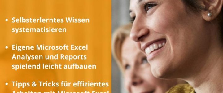 Excel für Selbsterlernte (Seminar | Online) Excel für Selbsterlernte (Seminar | Online)