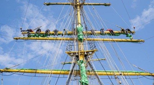 HSB-Nautikstudierende stechen mit der Alexander von Humboldt 2 in See (Pressetermin | Bremerhaven)