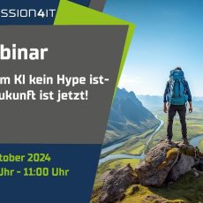 WEBINAR: WARUM KI KEIN HYPE IST – DIE ZUNKUNFT IST JETZT! (Webinar | Online) WEBINAR: WARUM KI KEIN HYPE IST – DIE ZUNKUNFT IST JETZT! (Webinar | Online)