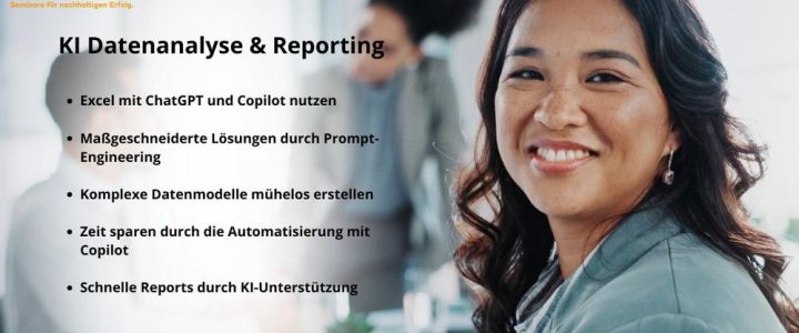 KI Datenanalyse & Reporting (Schulung | Online) KI Datenanalyse & Reporting (Schulung | Online)