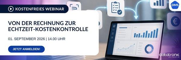 Von der Rechnung zur Echtzeit-Kostenkontrolle (Webinar | Online) Von der Rechnung zur Echtzeit-Kostenkontrolle (Webinar | Online)
