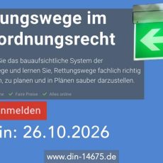 Rettungswege im Bauordnungsrecht (Schulung | Online) Rettungswege im Bauordnungsrecht (Schulung | Online)