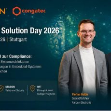 Aaronn auf dem Elektronik Solution Day 2026 (Vortrag | Stuttgart)