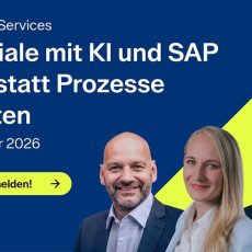Professional Services: Potenziale mit KI und SAP heben statt Prozesse verwalten (Webinar | Online) Professional Services: Potenziale mit KI und SAP heben statt Prozesse verwalten (Webinar | Online)