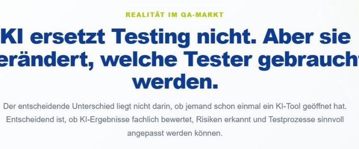 Weltweit zuerst akkreditiert – ISTQB AI Testing v2.0 bei Knowledge Department (Seminar | Nürnberg) Weltweit zuerst akkreditiert – ISTQB AI Testing v2.0 bei Knowledge Department (Seminar | Nürnberg)
