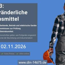 DGUV 3: ortsveränderliche Betriebsmittel (Schulung | Online) DGUV 3: ortsveränderliche Betriebsmittel (Schulung | Online)