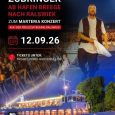 Mit MS „Wappen von Breege“ zum Marteria-Konzert nach Ralswiek (Unterhaltung / Freizeit | Breege)