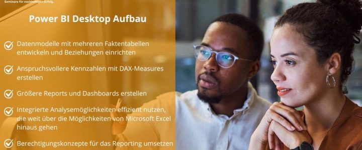 Power BI Aufbaukurs (Seminar | Online) Power BI Aufbaukurs (Seminar | Online)