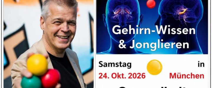 Gehirn-Wissen & Jonglieren für Gesundheitsberufe (Workshop | München)