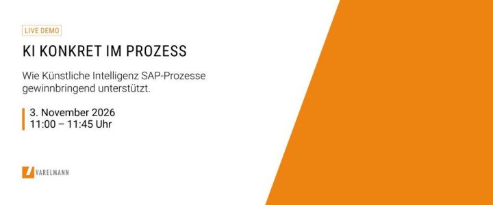 KI konkret im Prozess (Webinar | Online) KI konkret im Prozess (Webinar | Online)