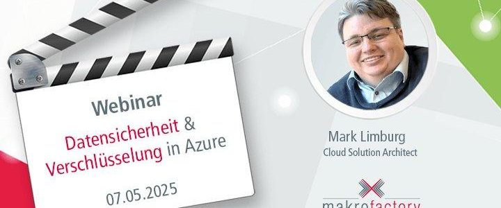 Datensicherheit & Verschlüsselung in Azure (Webinar | Online) Datensicherheit & Verschlüsselung in Azure (Webinar | Online)